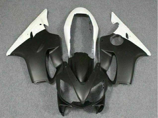 2004-2007 White Black Honda CBR600 F4i Fairings 2004-2007 White Black Honda CBR600 F4i Fairings