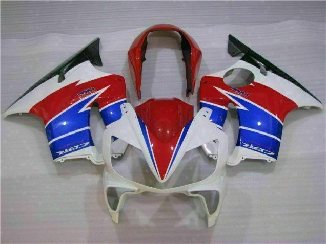 2004-2007 White Red Honda CBR600 F4i Fairings 2004-2007 White Red Honda CBR600 F4i Fairings