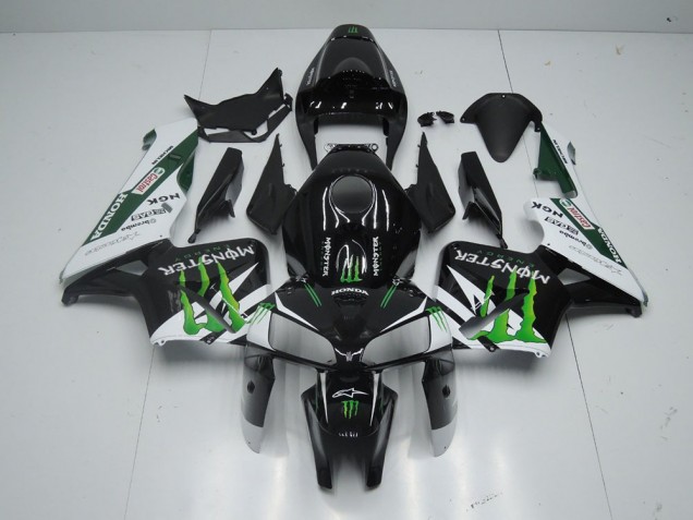 2005-2006 Black Monster Honda CBR600RR Fairings 2005-2006 Black Monster Honda CBR600RR Fairings