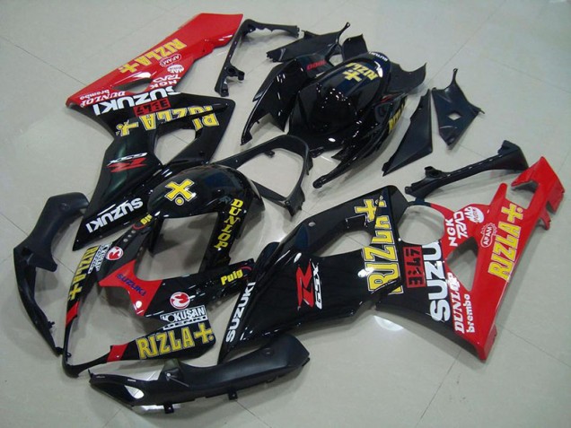 2005-2006 Black Red Rizla Suzuki GSXR 1000 Fairings 2005-2006 Black Red Rizla Suzuki GSXR 1000 Fairings