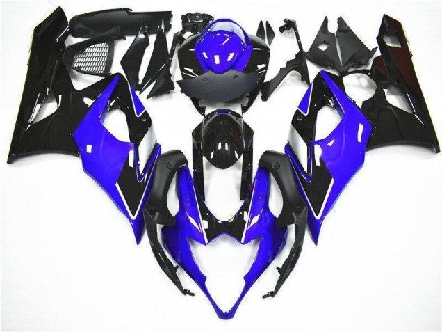 2005-2006 Blue Black Suzuki GSXR 1000 Abs Fairing Kit 2005-2006 Blue Black Suzuki GSXR 1000 Abs Fairing Kit