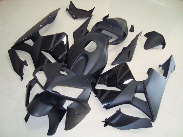 2005-2006 Matte Black Honda CBR600RR Fairings 2005-2006 Matte Black Honda CBR600RR Fairings