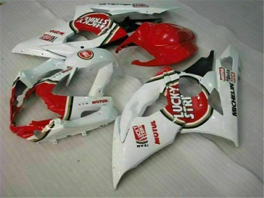 2005-2006 Red White Suzuki GSXR 1000 Fairings