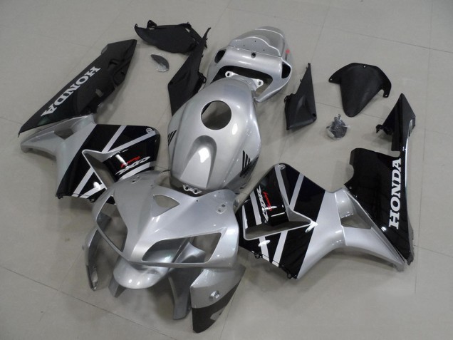 2005-2006 Silver Grey Honda CBR600RR Fairings 2005-2006 Silver Grey Honda CBR600RR Fairings