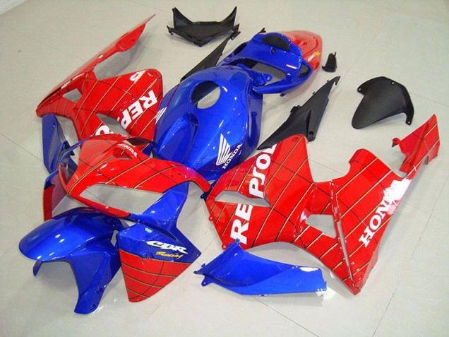2005-2006 Spider Man Honda CBR600RR Fairings 2005-2006 Spider Man Honda CBR600RR Fairings