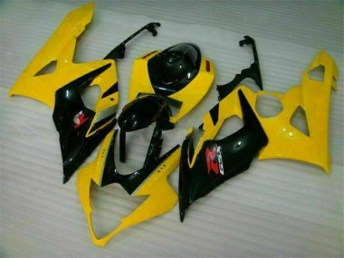 2005-2006 Yellow Black Suzuki GSXR 1000 Fairings & Bodywork