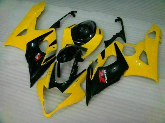 2005-2006 Yellow Black Suzuki GSXR 1000 Fairings & Bodywork 2005-2006 Yellow Black Suzuki GSXR 1000 Fairings & Bodywork