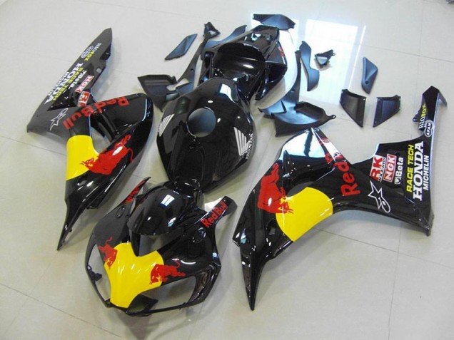 2006-2007 Black Red Bull Honda CBR1000RR Fairings 2006-2007 Black Red Bull Honda CBR1000RR Fairings