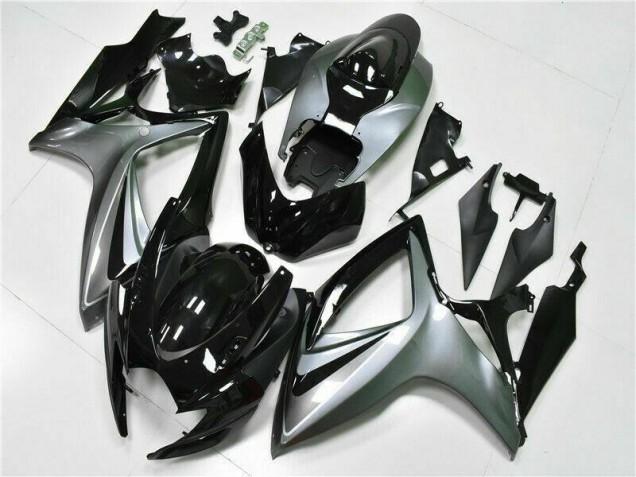 2006-2007 Black Suzuki GSXR 600/750 Fairings & Plastics 2006-2007 Black Suzuki GSXR 600/750 Fairings & Plastics