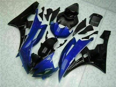 2006-2007 Blue Black Yamaha YZF R6 Abs Fairings