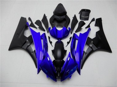 2006-2007 Blue Black Yamaha YZF R6 Fairings & Bodywork
