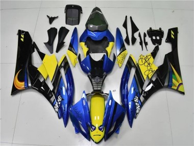 2006-2007 Blue Shark Yamaha YZF R6 Fairings