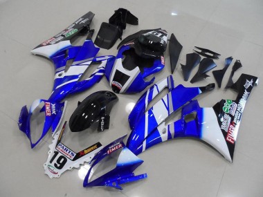 2006-2007 Blue Sterilgarda Yamaha YZF R6 Fairings