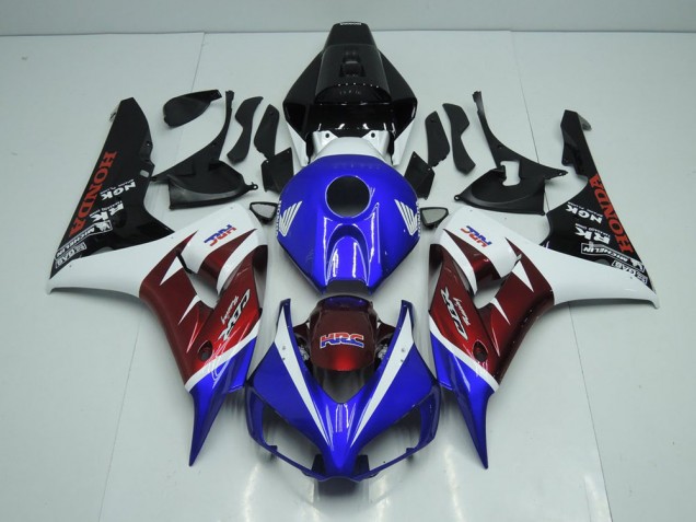 2006-2007 Burgandy and Blue Honda CBR1000RR Fairings 2006-2007 Burgandy and Blue Honda CBR1000RR Fairings