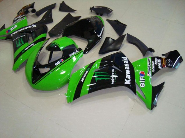 2006-2007 Green Monster Race Kawasaki Ninja ZX10R Fairings