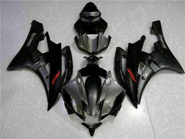 2006-2007 Grey Black Yamaha YZF R6 Fairings 2006-2007 Grey Black Yamaha YZF R6 Fairings
