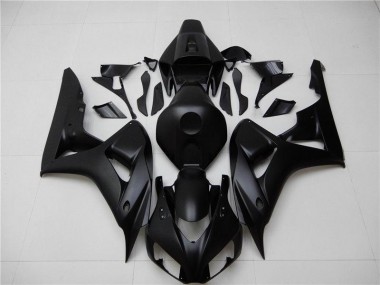 2006-2007 Matte Black Honda CBR1000RR Fairings