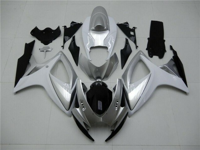 2006-2007 Silver Suzuki GSXR 600/750 Fairings & Bodywork 2006-2007 Silver Suzuki GSXR 600/750 Fairings & Bodywork