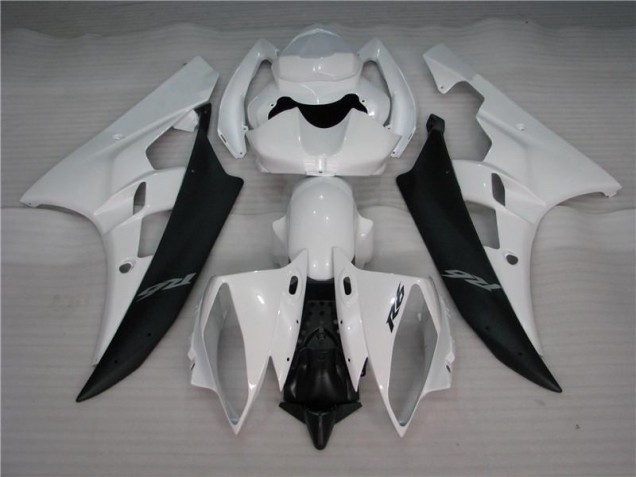 2006-2007 White Black Yamaha YZF R6 Fairings & Bodywork 2006-2007 White Black Yamaha YZF R6 Fairings & Bodywork