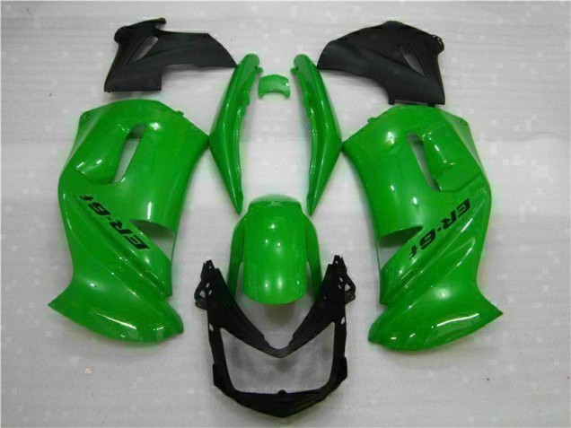 2006-2008 Green Kawasaki Ninja EX650 Fairings & Bodywork 2006-2008 Green Kawasaki Ninja EX650 Fairings & Bodywork