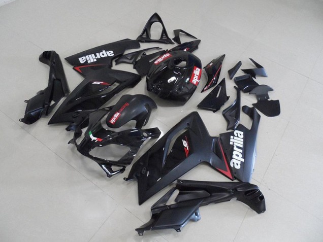 2006-2011 Black and Red Stripe Aprilia RS125 Fairings 2006-2011 Black and Red Stripe Aprilia RS125 Fairings