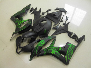 2007-2008 Green Skull Honda CBR600RR Fairings