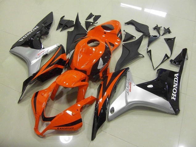 2007-2008 Orange Silver Black Honda CBR600RR Fairings & Bodywork 2007-2008 Orange Silver Black Honda CBR600RR Fairings & Bodywork