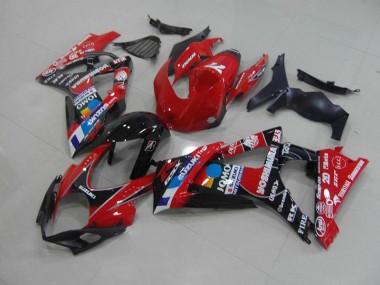 2007-2008 Red Suzuki GSXR 1000 Fairings