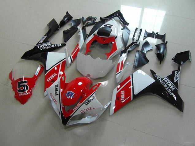 2007-2008 Red White Stickers Yamaha YZF R1 Fairings 2007-2008 Red White Stickers Yamaha YZF R1 Fairings