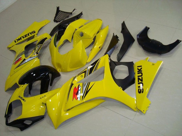 2007-2008 Yellow Suzuki GSXR 1000 Fairings 2007-2008 Yellow Suzuki GSXR 1000 Fairings