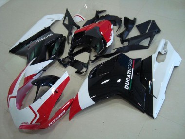 2007-2012 Corse Ducati 848 1098 1198 Aftermarket Fairings
