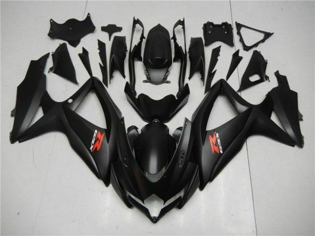 2008-2010 Black Suzuki GSXR 600/750 Plastics Fairing Kits 2008-2010 Black Suzuki GSXR 600/750 Plastics Fairing Kits