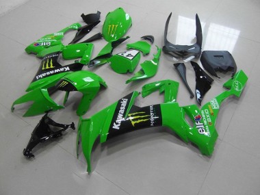 2008-2010 Green Monster 41 Kawasaki Ninja ZX10R Fairings