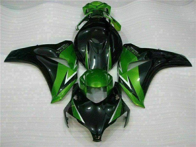 2008-2011 Green Black Honda CBR1000RR Fairings