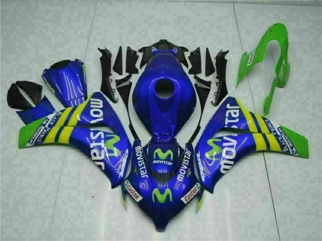 2008-2011 Green Blue Honda CBR1000RR Fairings 2008-2011 Green Blue Honda CBR1000RR Fairings
