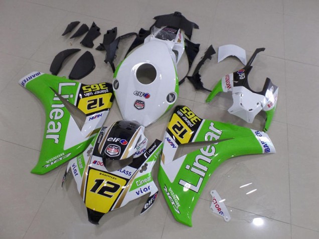 2008-2011 Green Linear Honda CBR1000RR Fairings 2008-2011 Green Linear Honda CBR1000RR Fairings