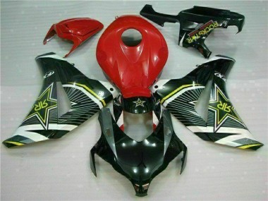 2008-2011 Red Black Honda CBR1000RR Fairings