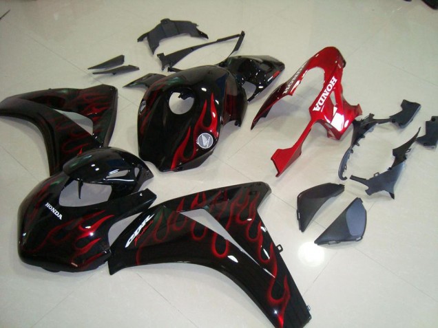 2008-2011 Red Flame Race Honda CBR1000RR Fairings 2008-2011 Red Flame Race Honda CBR1000RR Fairings
