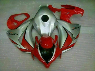 2008-2011 Red Silver Honda CBR1000RR Fairings