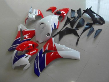 2008-2011 Red White Blue Motull Honda CBR1000RR Fairings