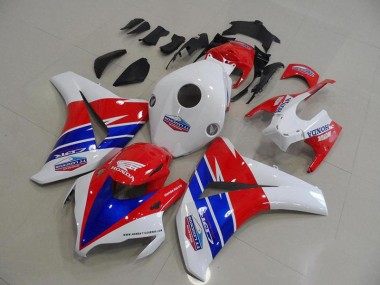 2008-2011 Red White TT Legends Honda CBR1000RR Fairings