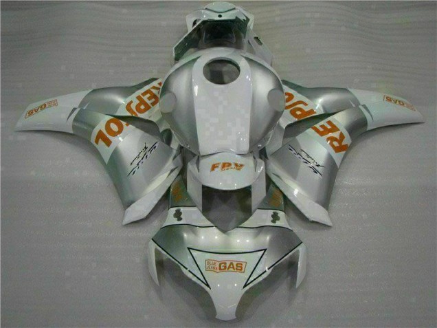 2008-2011 Silver Honda CBR1000RR Fairings 2008-2011 Silver Honda CBR1000RR Fairings