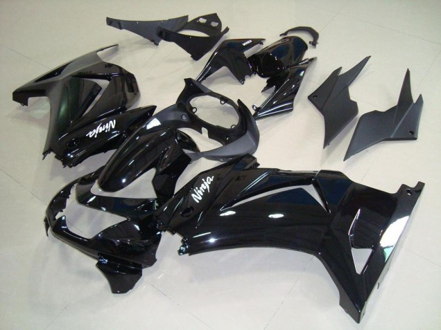 2008-2012 Glossy Black Kawasaki Ninja ZX250R Fairings 2008-2012 Glossy Black Kawasaki Ninja ZX250R Fairings