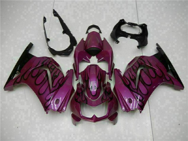 2008-2012 Purple Kawasaki Ninja EX250 Fairings