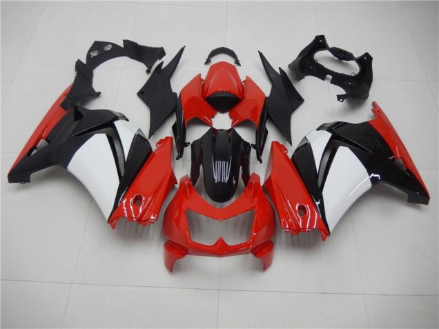 2008-2012 Red Black White Kawasaki Ninja EX250 Fairings 2008-2012 Red Black White Kawasaki Ninja EX250 Fairings