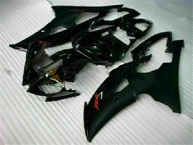 2008-2016 Black Yamaha YZF R6 Abs Fairings 2008-2016 Black Yamaha YZF R6 Abs Fairings