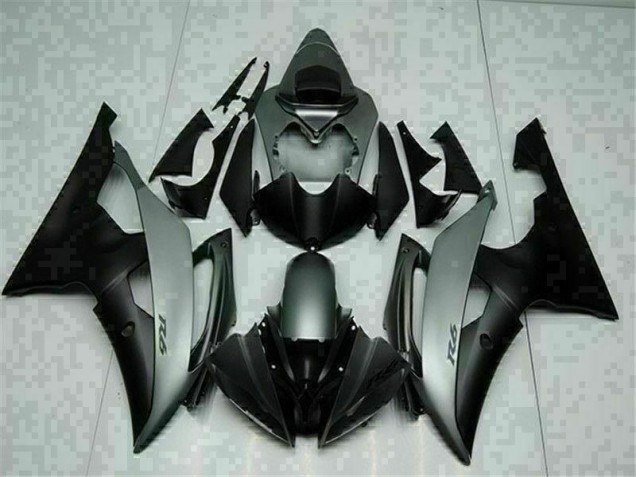 2008-2016 Grey Black Yamaha YZF R6 Fairings