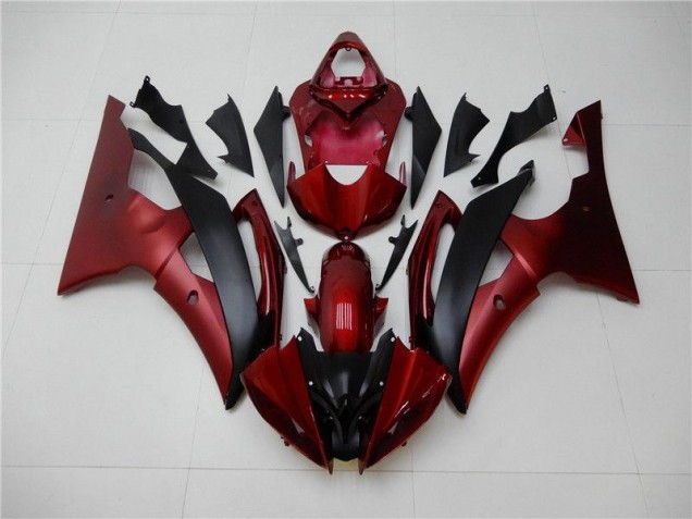 2008-2016 Red Black Yamaha YZF R6 Fairing Kit & Bodywork 2008-2016 Red Black Yamaha YZF R6 Fairing Kit & Bodywork