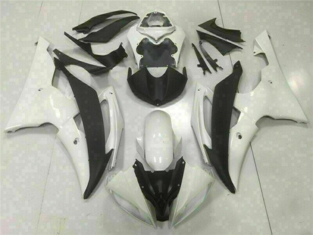 2008-2016 White Yamaha YZF R6 Fairing Kits 2008-2016 White Yamaha YZF R6 Fairing Kits