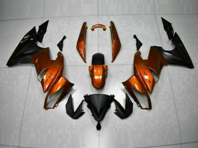 2009-2011 Orange Kawasaki Ninja EX650 Fairings 2009-2011 Orange Kawasaki Ninja EX650 Fairings